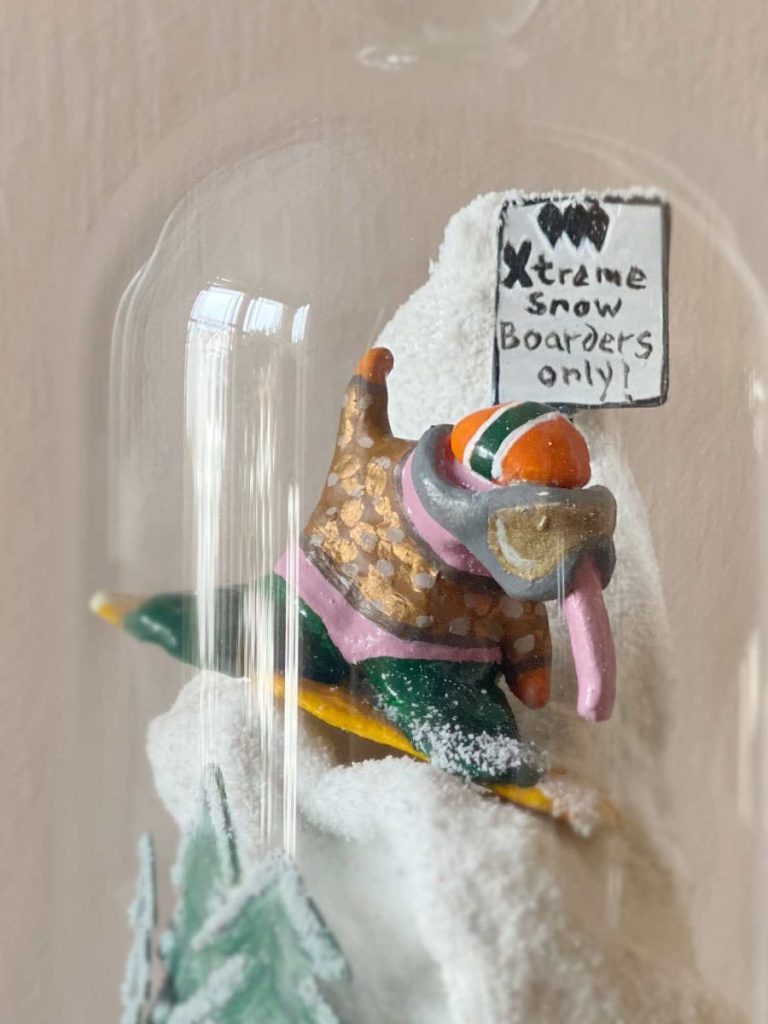 Snowboarding Aardvark